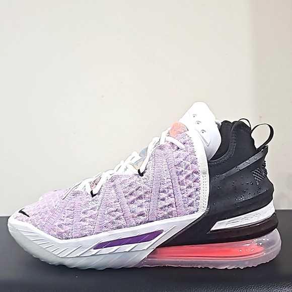 Nike LeBron 18 Multicolor Men's 7.5 sku CQ9283 900 - Picture 4 of 8